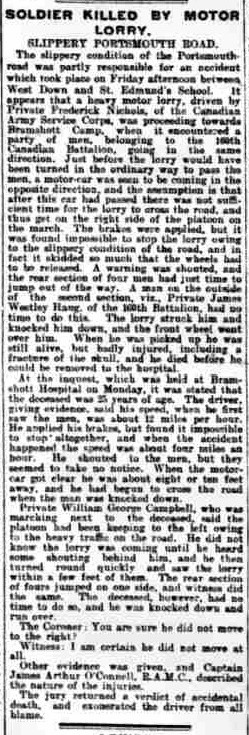 West Sussex Gazette, November 16, 1916